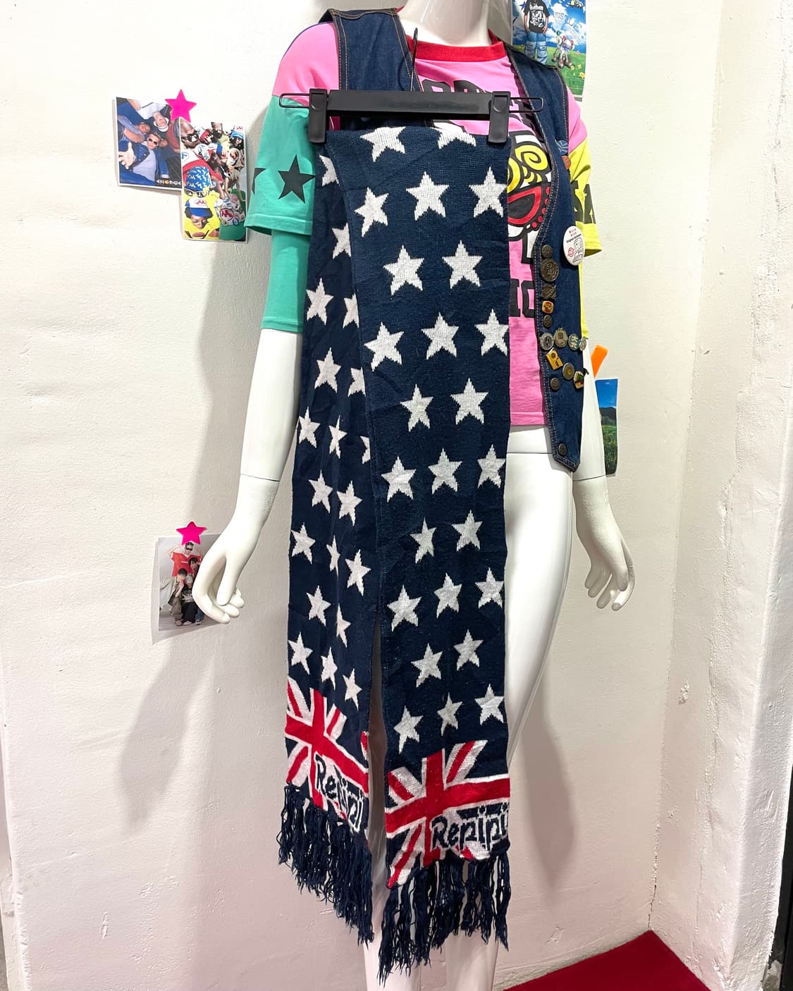 Repipi Star Union Jack muffler 상품이미지2