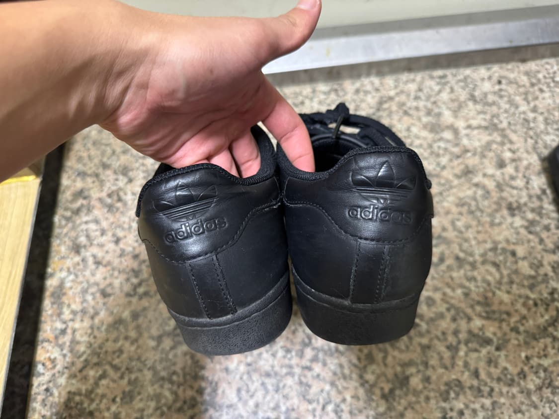 아디다스 슈퍼스타 트리플 블랙 270 상품이미지4