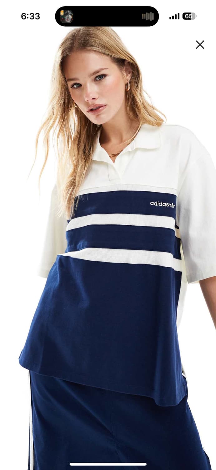 ADIDAS ORIGINALS POLO TOP 상품이미지1