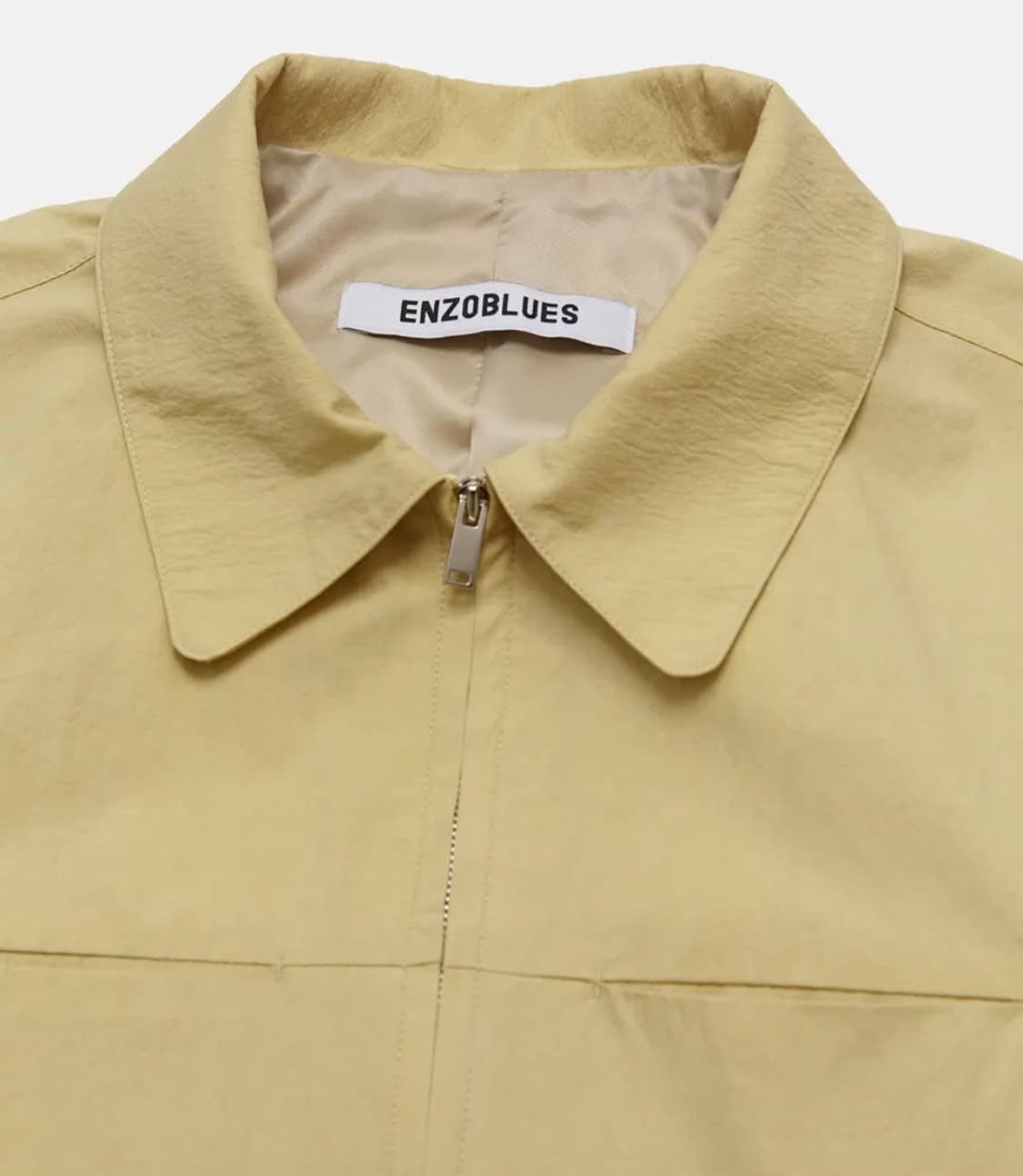 엔조블루스 셔츠자켓(크림 옐로우) 상품이미지7