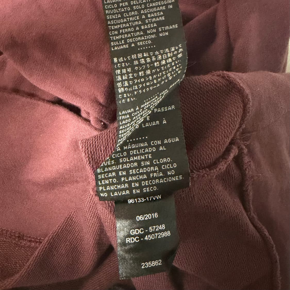 할리데이비슨 펠트 로고 맨투맨  상품이미지8