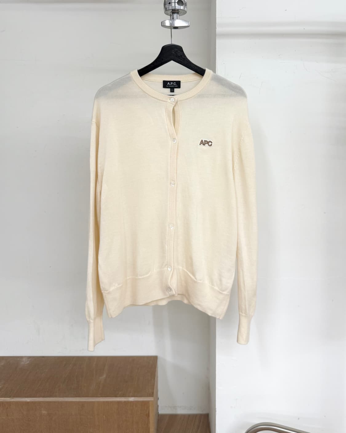 아페쎄 크림 밀라노 가디건 상품이미지1