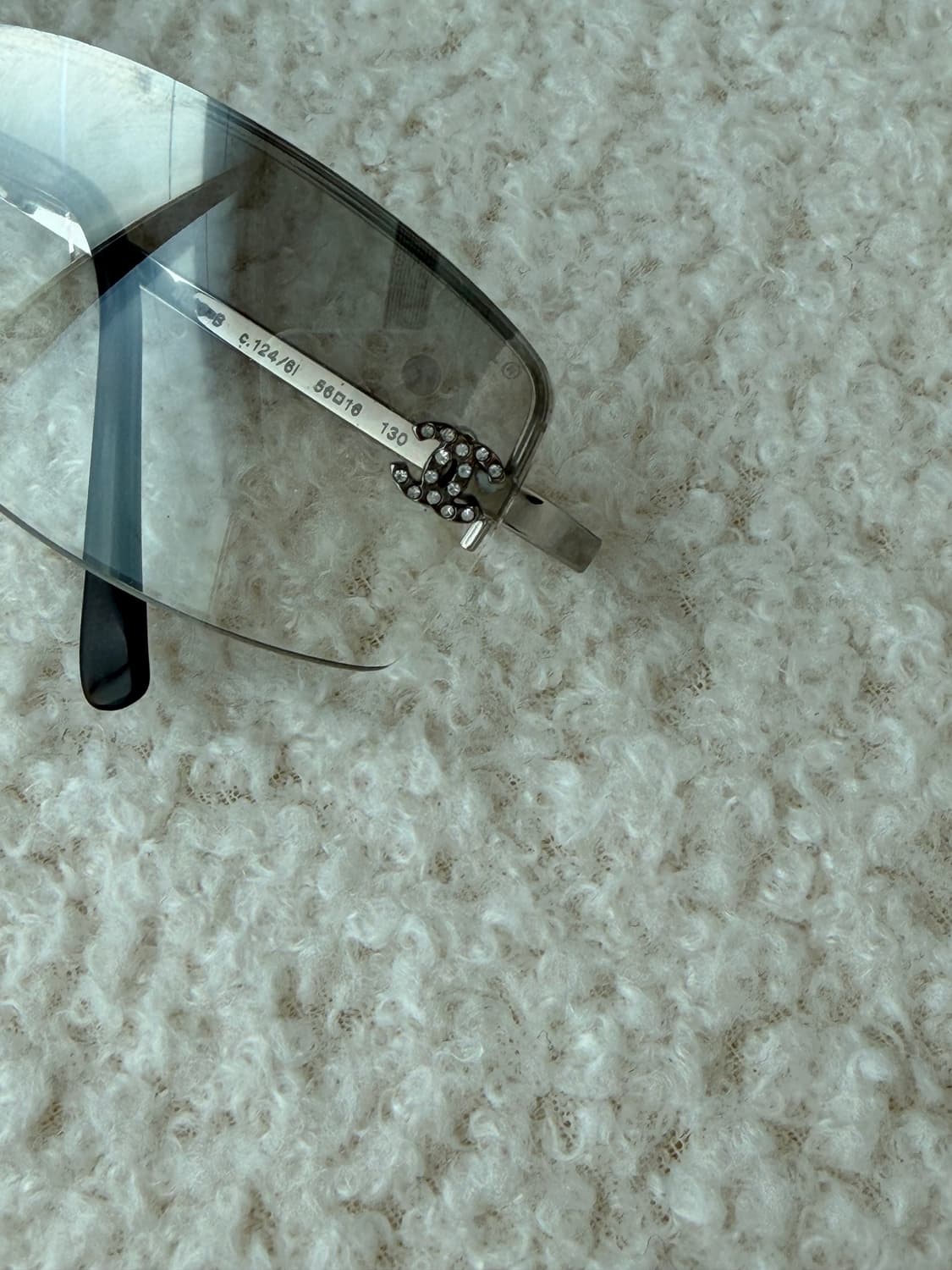 샤넬 빈티지 큐빅 선글라스 상품이미지2