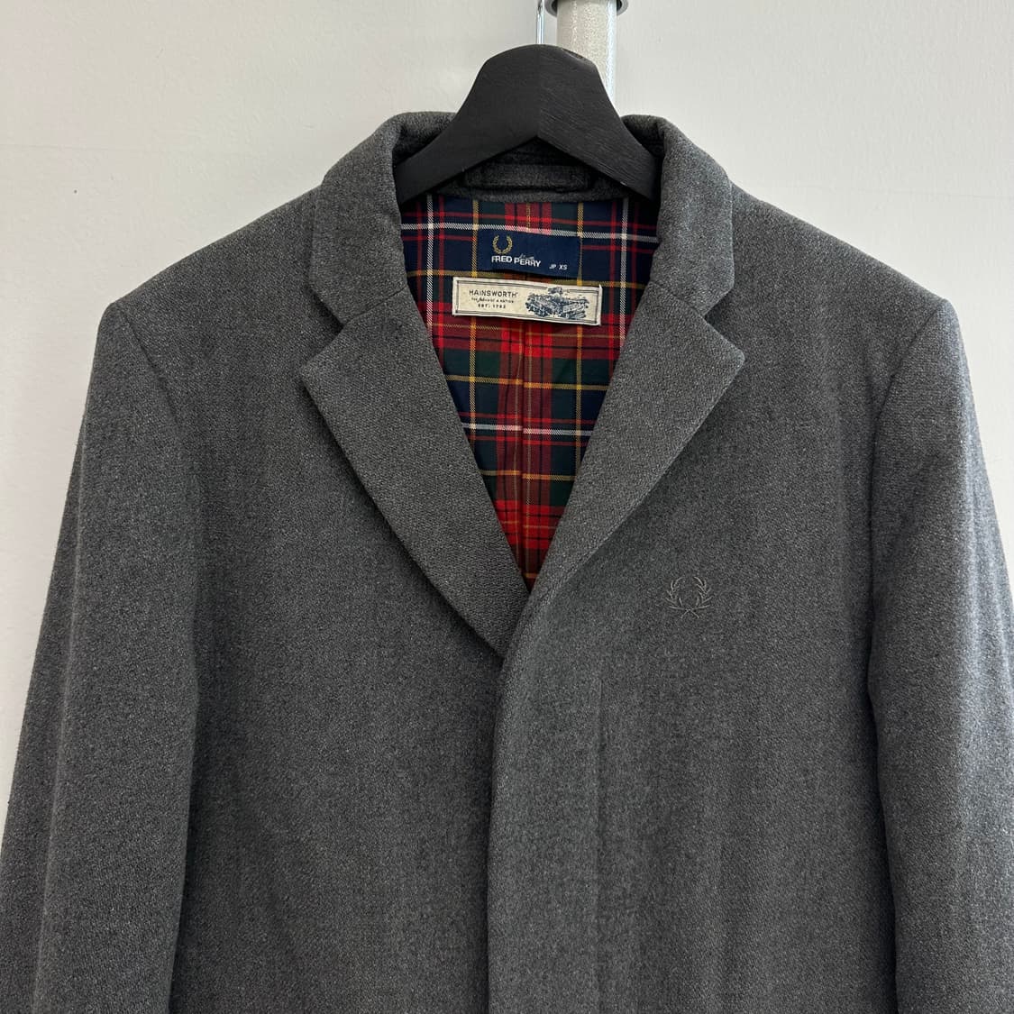 프레드페리 HAINSWORTH 체스터필드 코트 상품이미지3