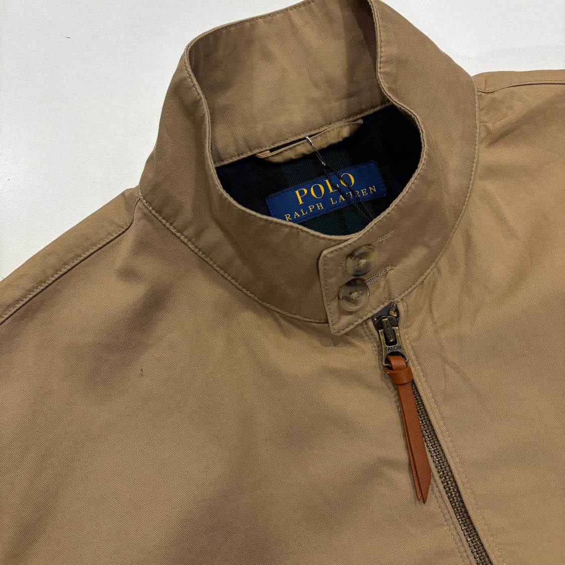 폴로 랄프로렌 면 블루종 자켓 베이지 B248 상품이미지5
