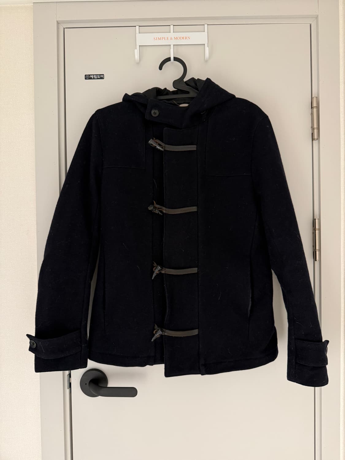 빈티지 더플 숏 코트 상품이미지1