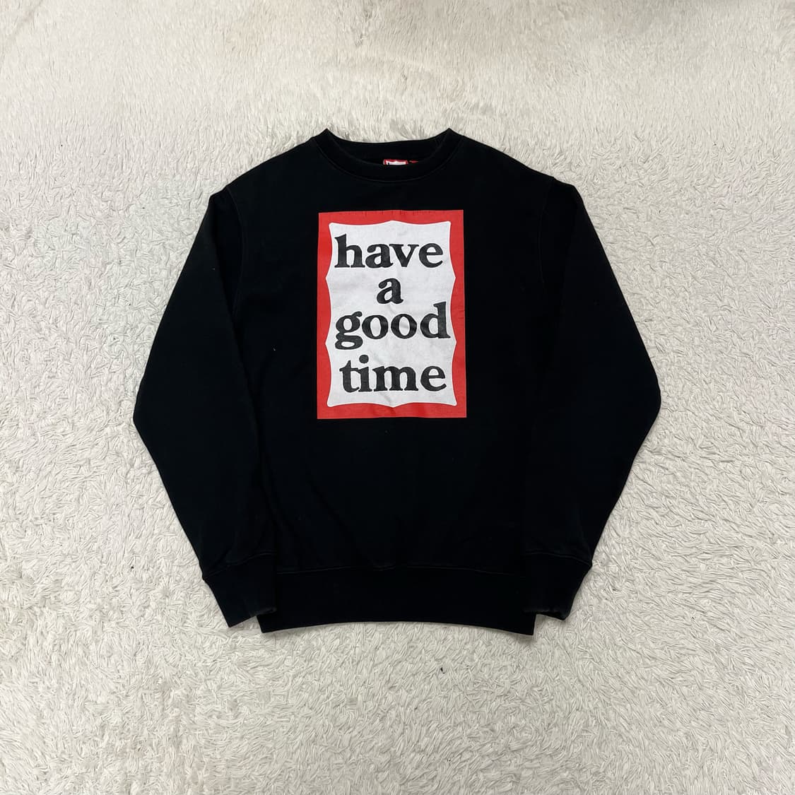 Have A Good Time Black Sweatshirt 상품이미지4