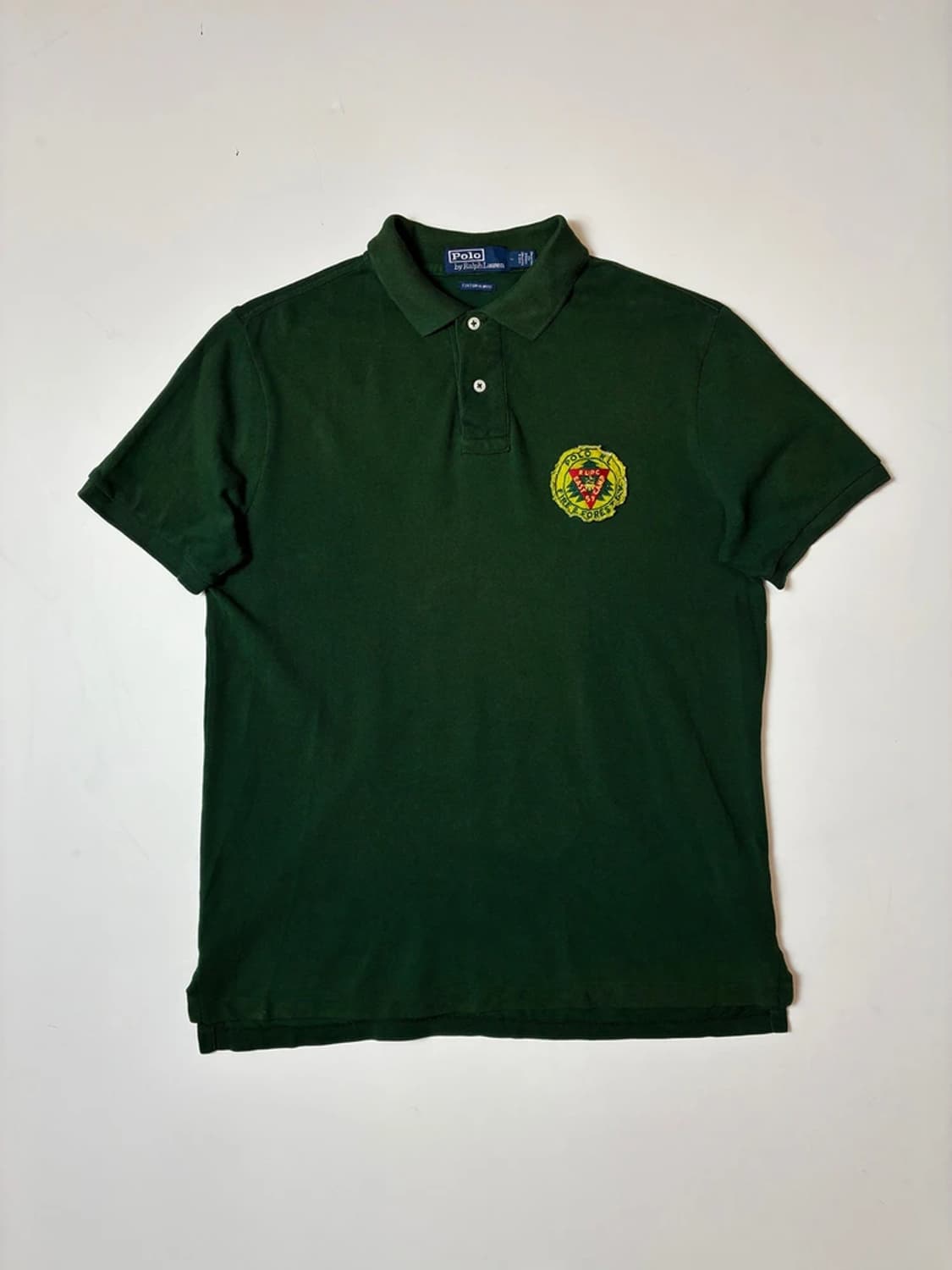 폴로 랄프로렌 슬림핏 늑대 캠프 그래픽 카라 반팔 티셔츠 PN9663 상품이미지3