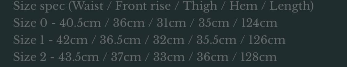 언더마이카 와이드 플레어진 인디고블루 1사이즈 상품이미지2