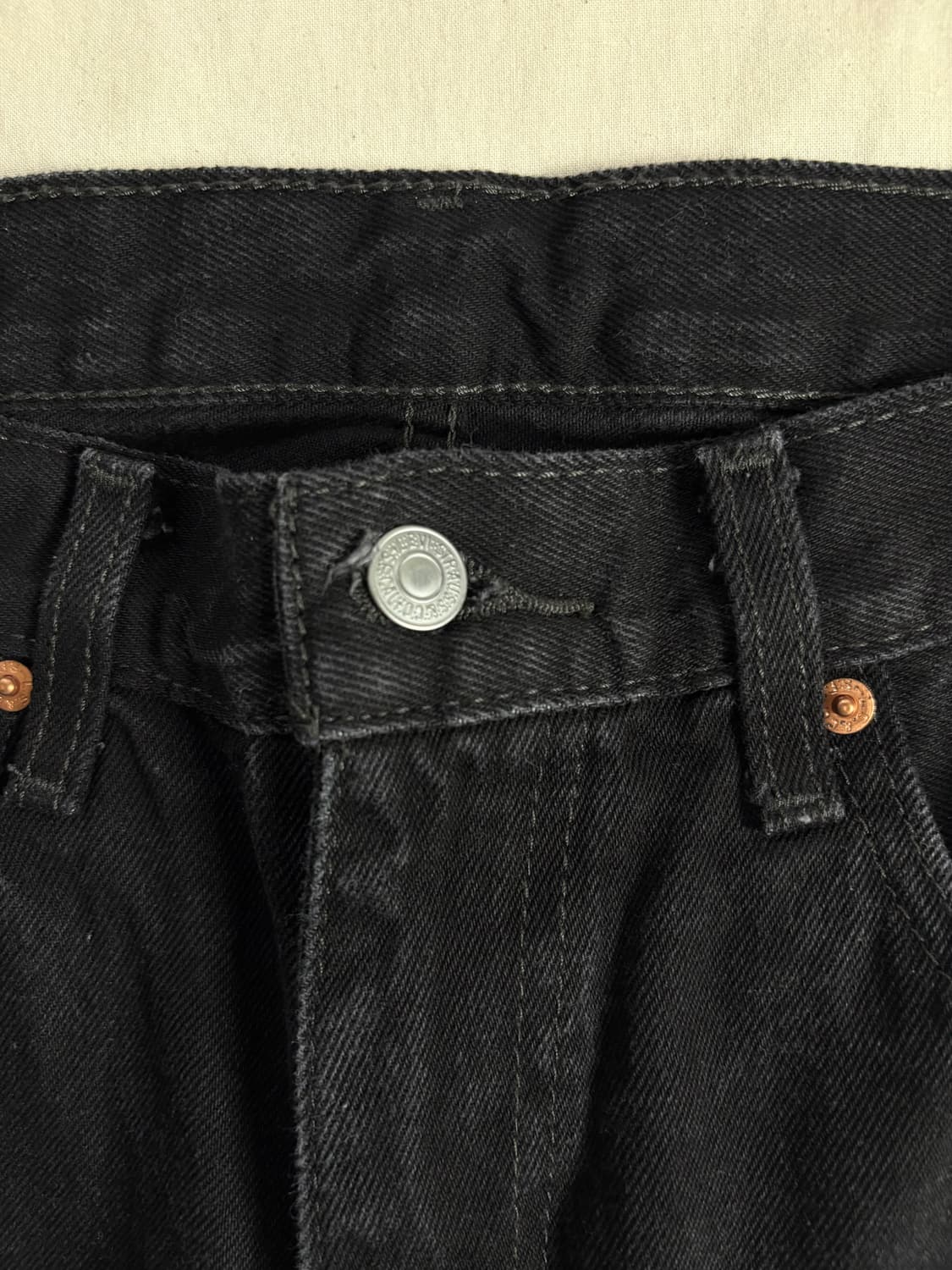 Levis 리바이스 550 블랙 데님팬츠 32 x 32 상품이미지3