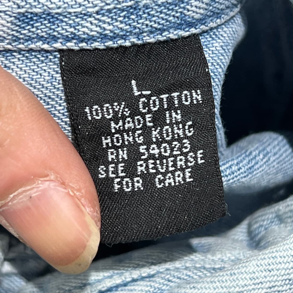 갭 워크 데님셔츠 s10433 상품이미지6