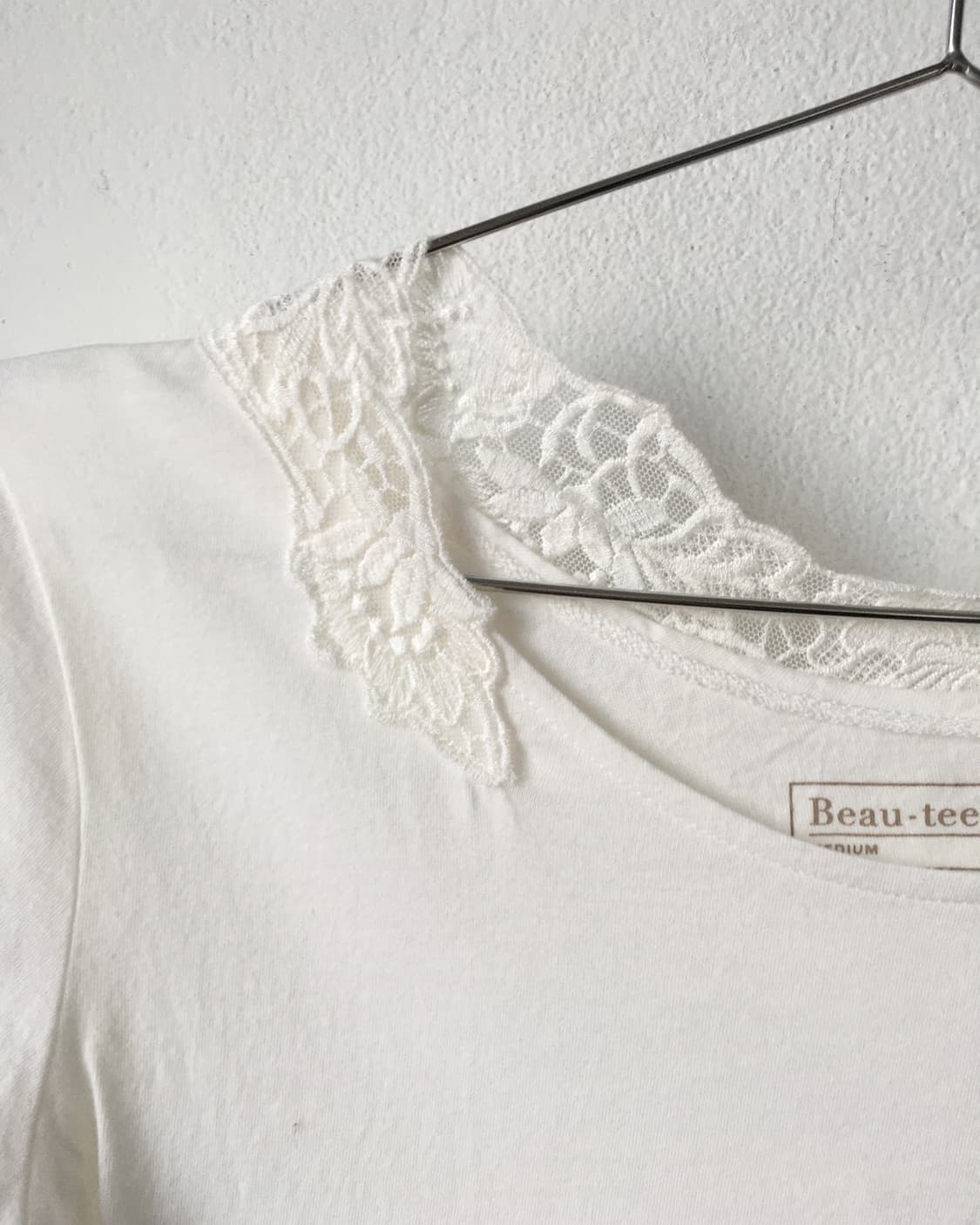 Lace trimming sleeve 상품이미지4