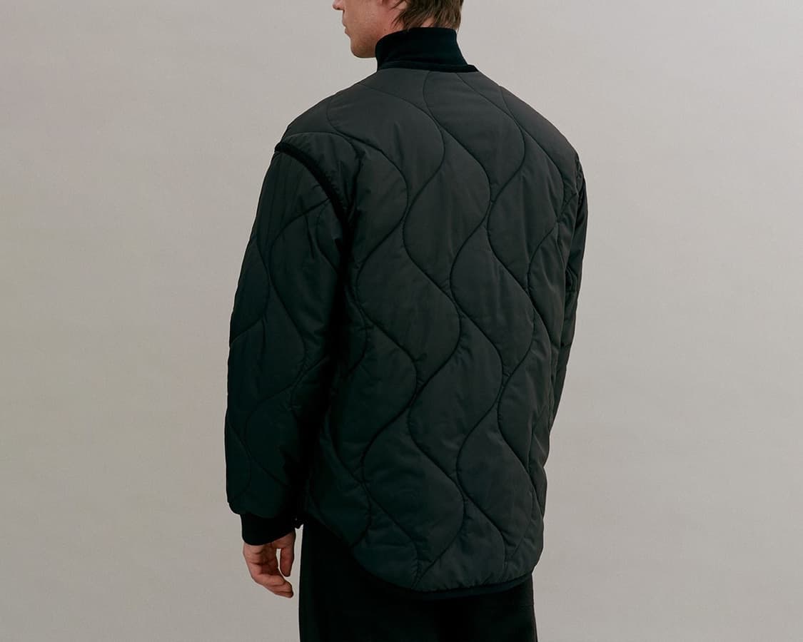 (정품/새상품) LAVENHAM 라벤햄 남성 블랙 홀스 러그 퀼팅 자켓 상품이미지9