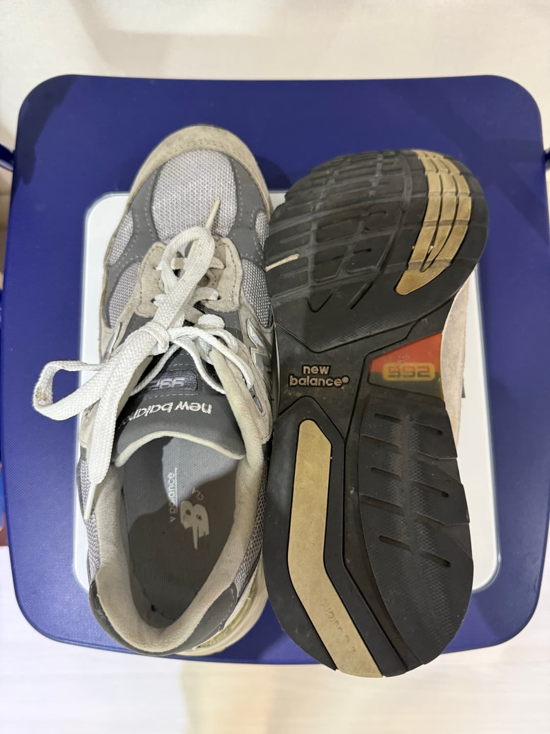 뉴발란스 992GR Made in USA 그레이 상품이미지5