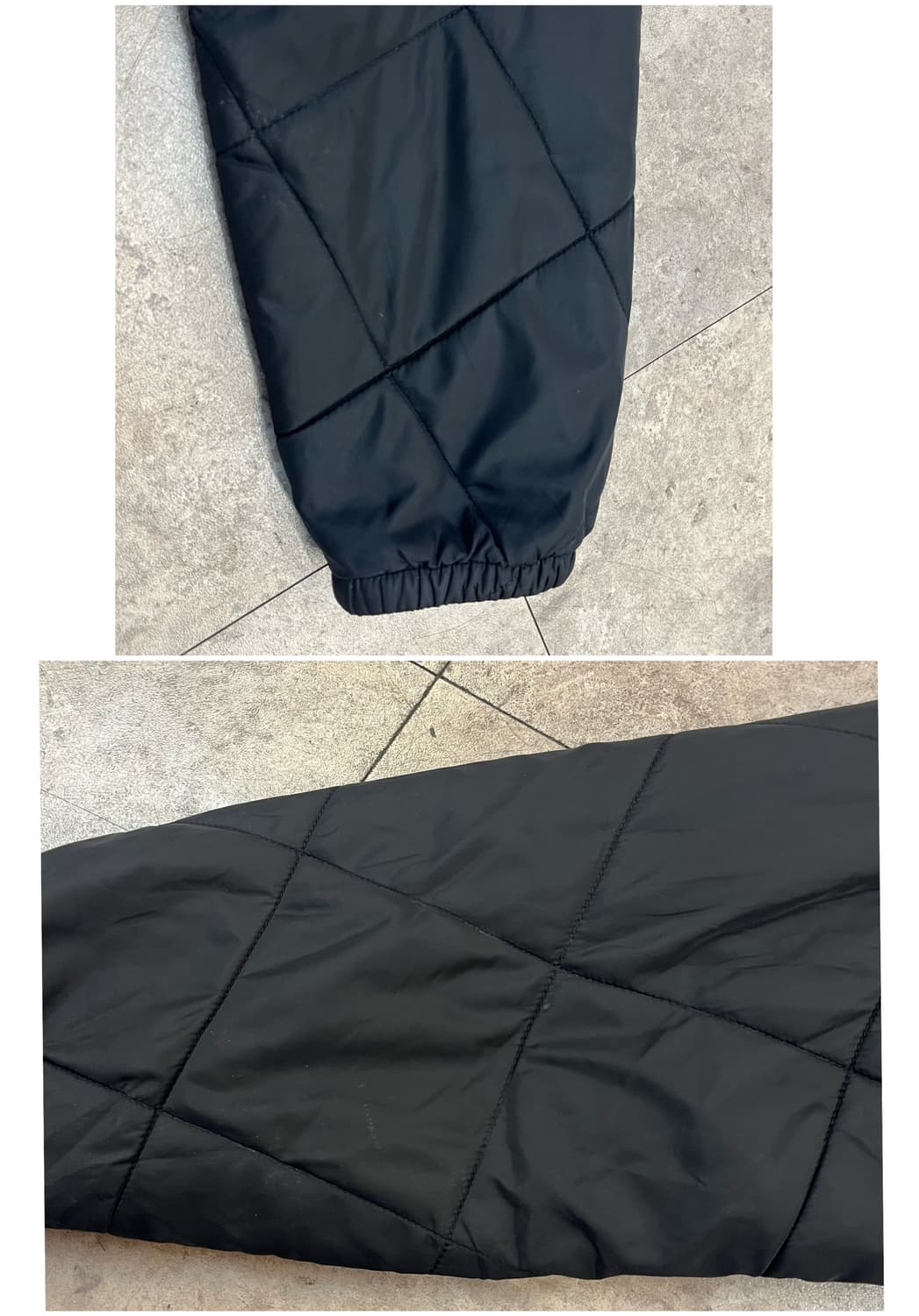 노스페이스 퀄팅 자켓 블랙 105(XL) #csz2767 상품이미지8