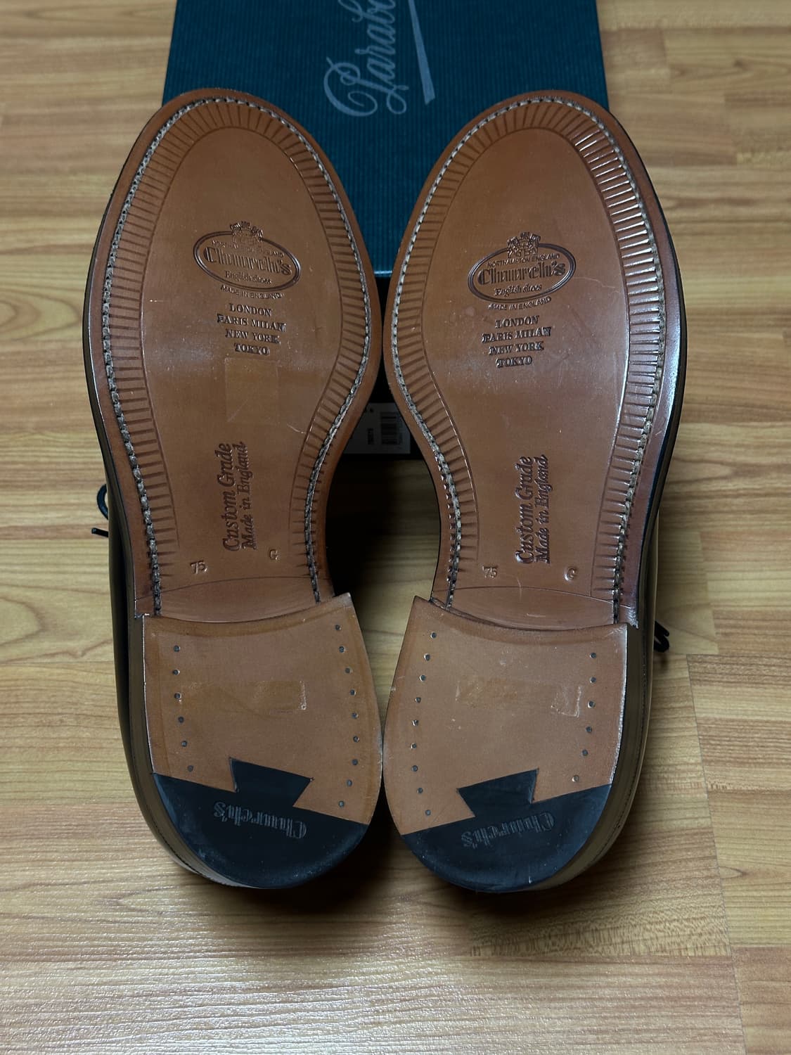 [새제품] 처치스 섀넌 블랙 더비 슈즈 UK 7.5G 상품이미지5