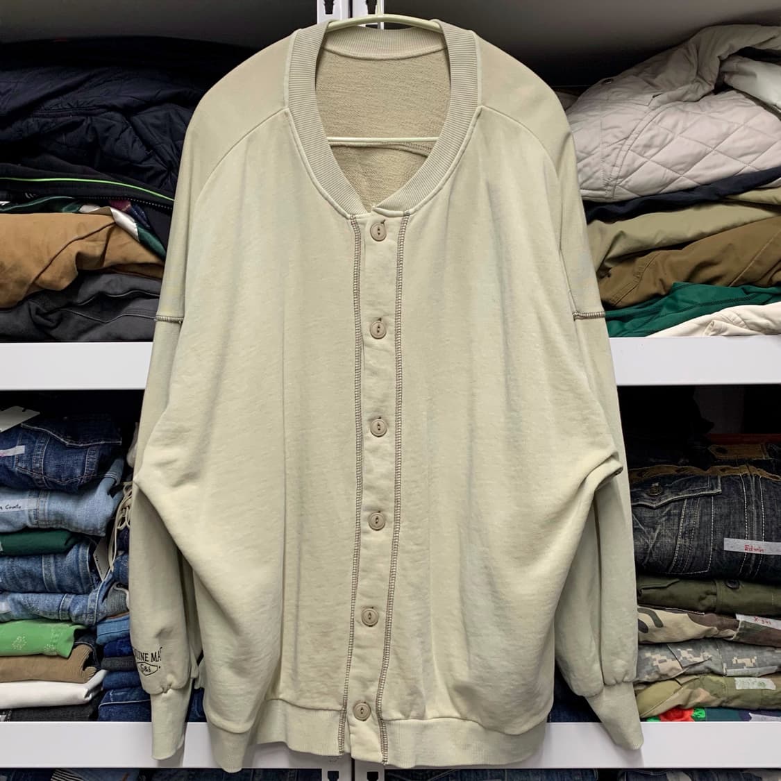 [L] GENTIL JAPAN  베이직 버튼다운 가디건 상품이미지2