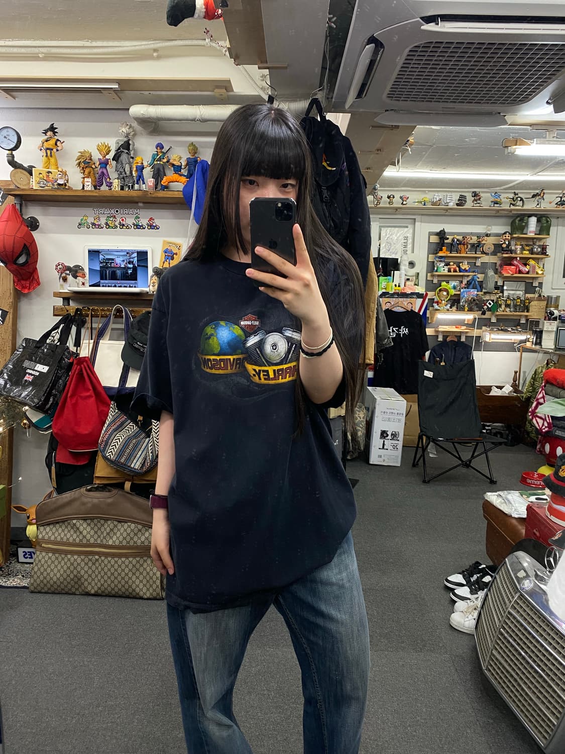 00s Harley Davidson 할리 데이비슨 반팔 티셔츠 상품이미지1