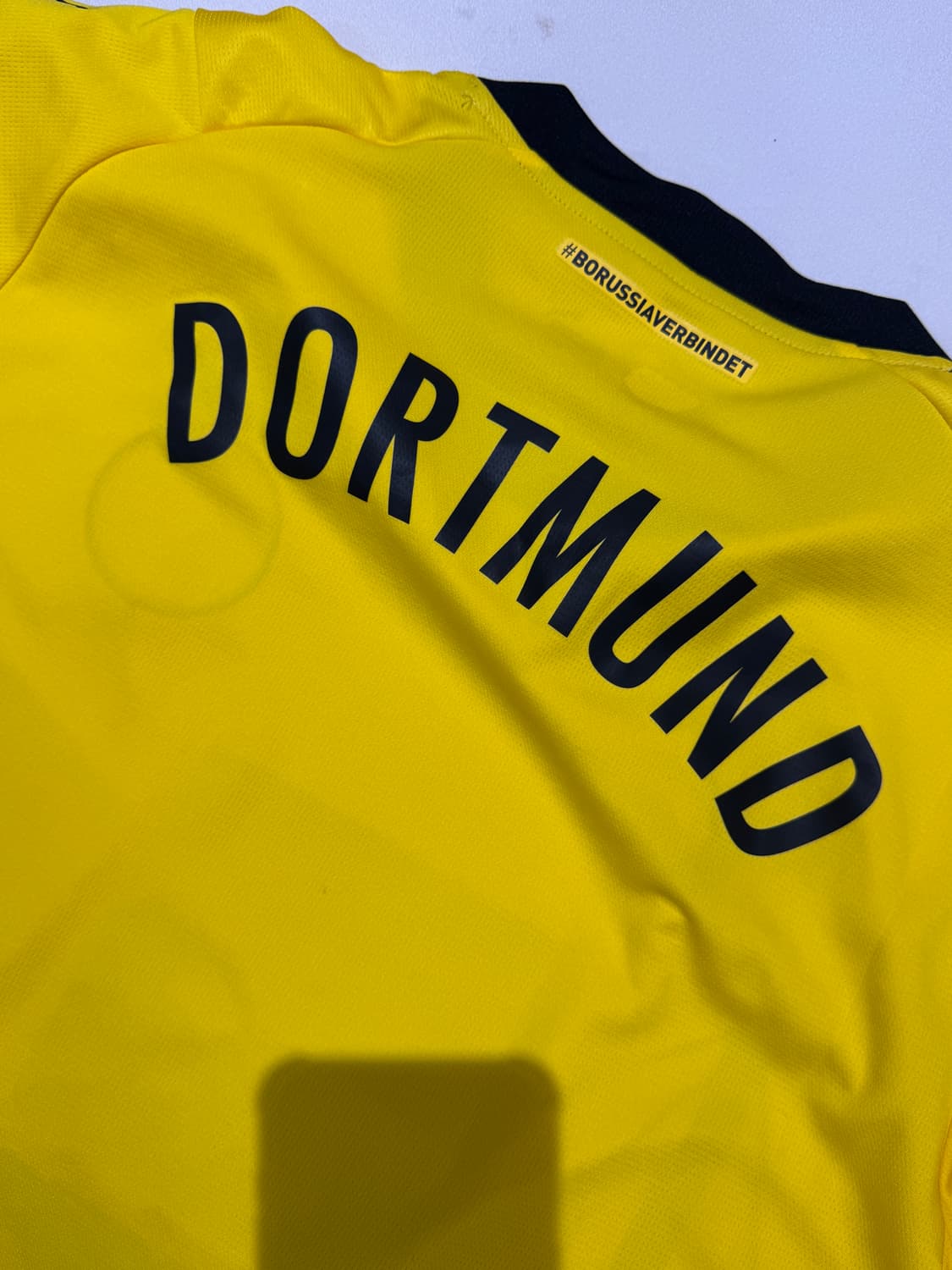 푸마 도르트문트 23-24 홈 어센틱 반팔저지 노마킹 상품이미지2