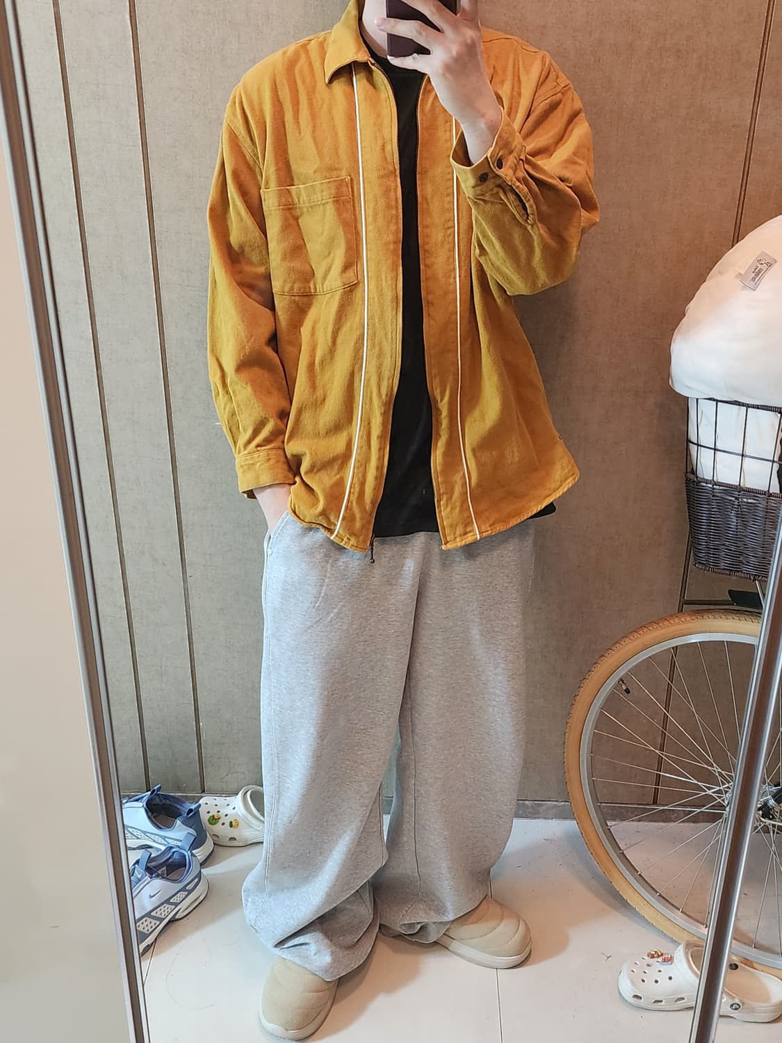 일본 빈티지 집업 자켓 상품이미지3