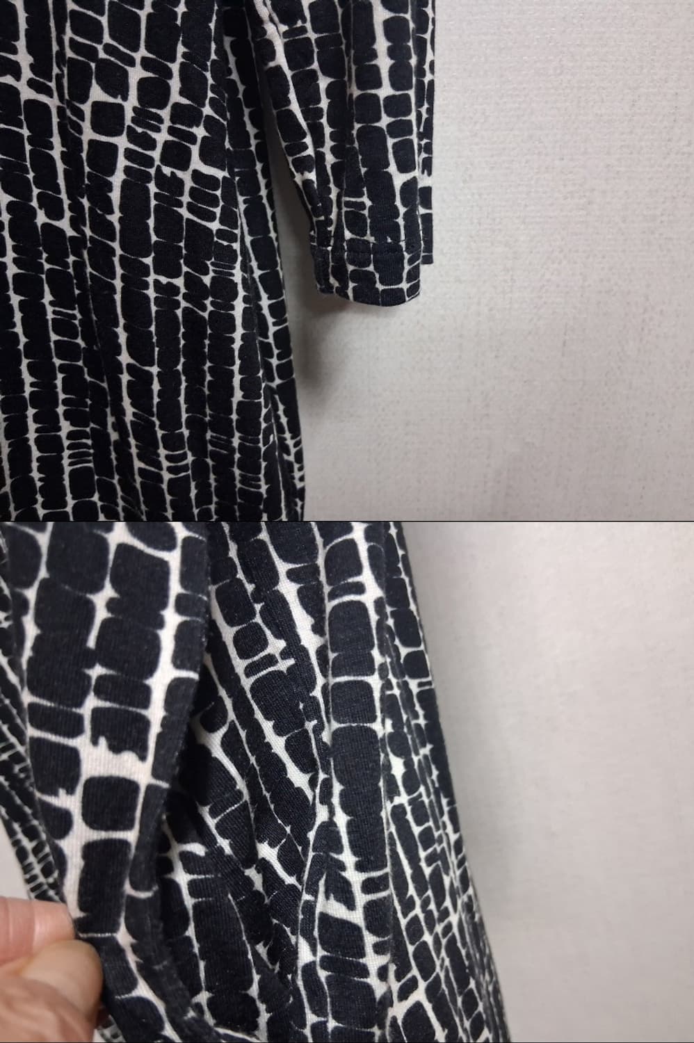 막스마라 비스코스 레이욘 져지원피스 여성 55 피트 슬림66 상품이미지5