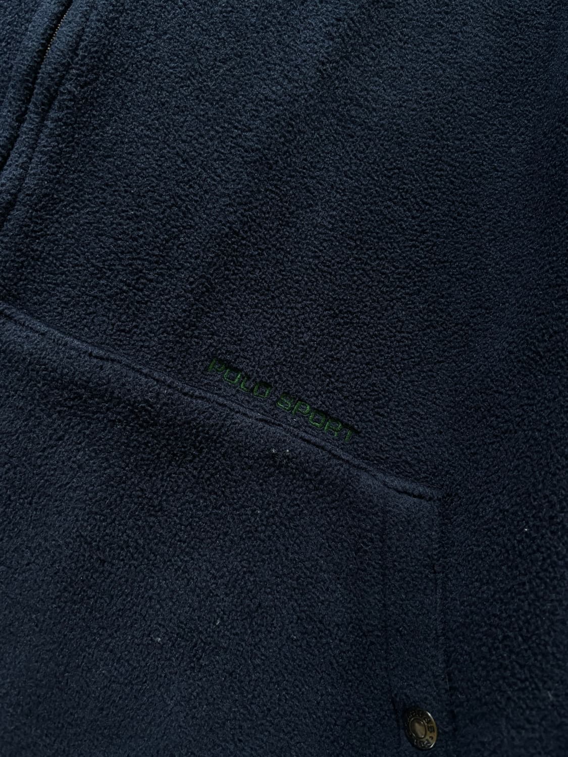 Polo Sport 폴로 스포츠 네이비 컬러 플리스 스윙자켓  상품이미지4