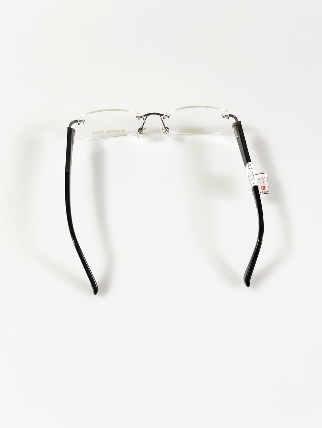 MICHAEL KORS 무테 스퀘어 에어락 빈티지 안경 상품이미지5