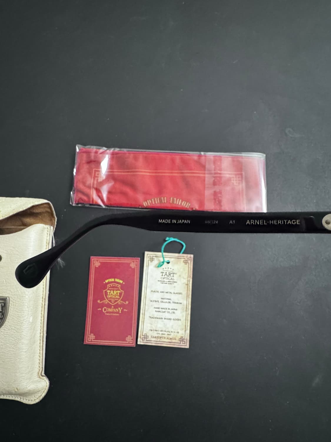 타르트옵티컬 아넬헤리티지 A1 46 블랙 상품이미지5