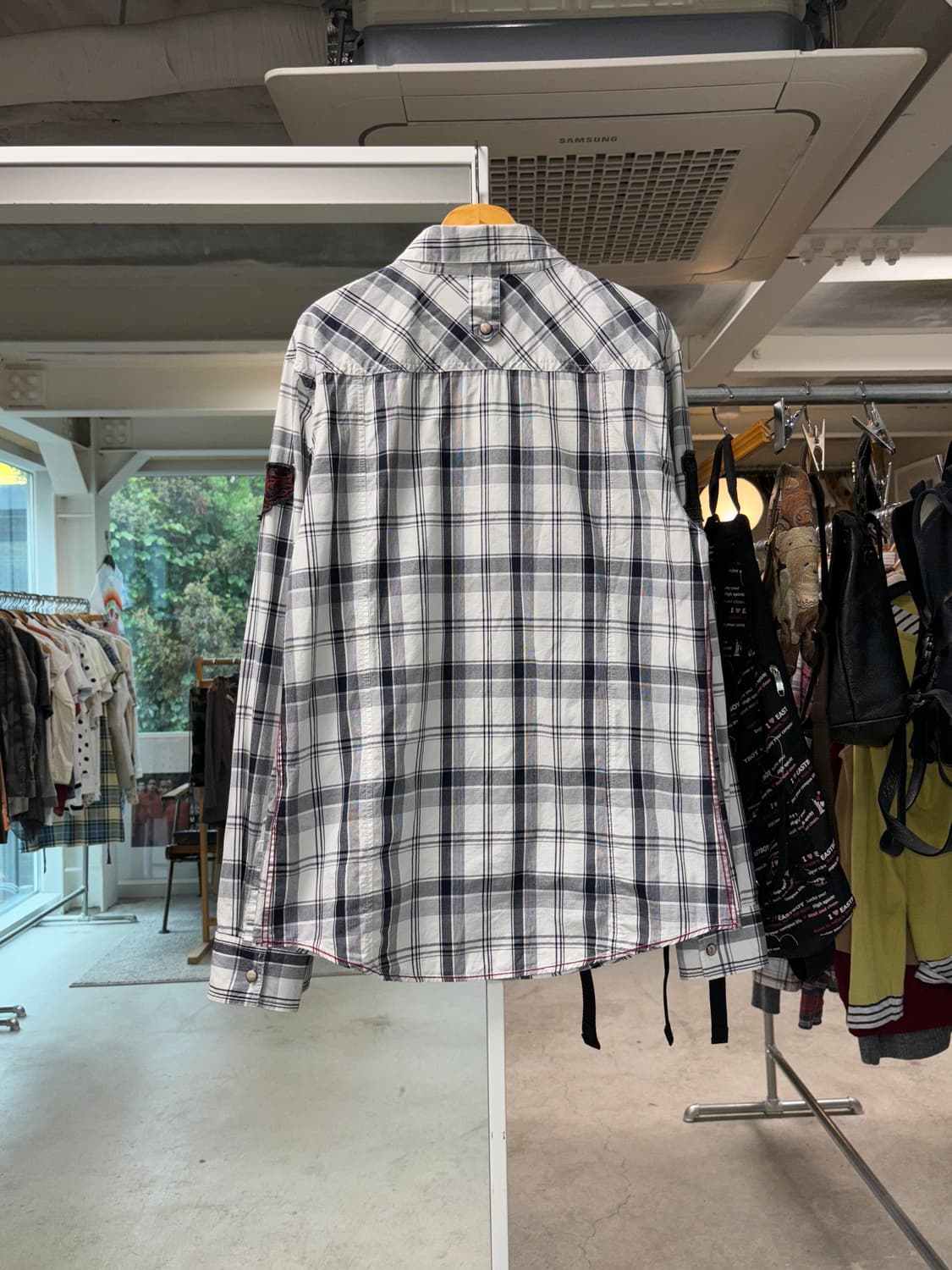 할리 데이비슨 체크셔츠 상품이미지3