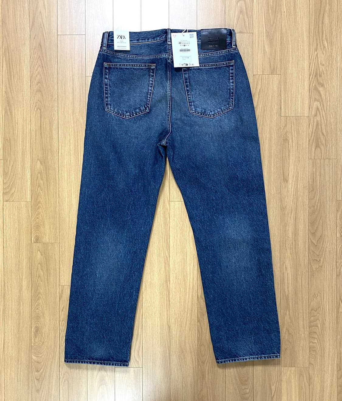 자라 / 스트레이트 앵클 핏 데님 리미티드 에디션 / 블루 / 32 상품이미지4