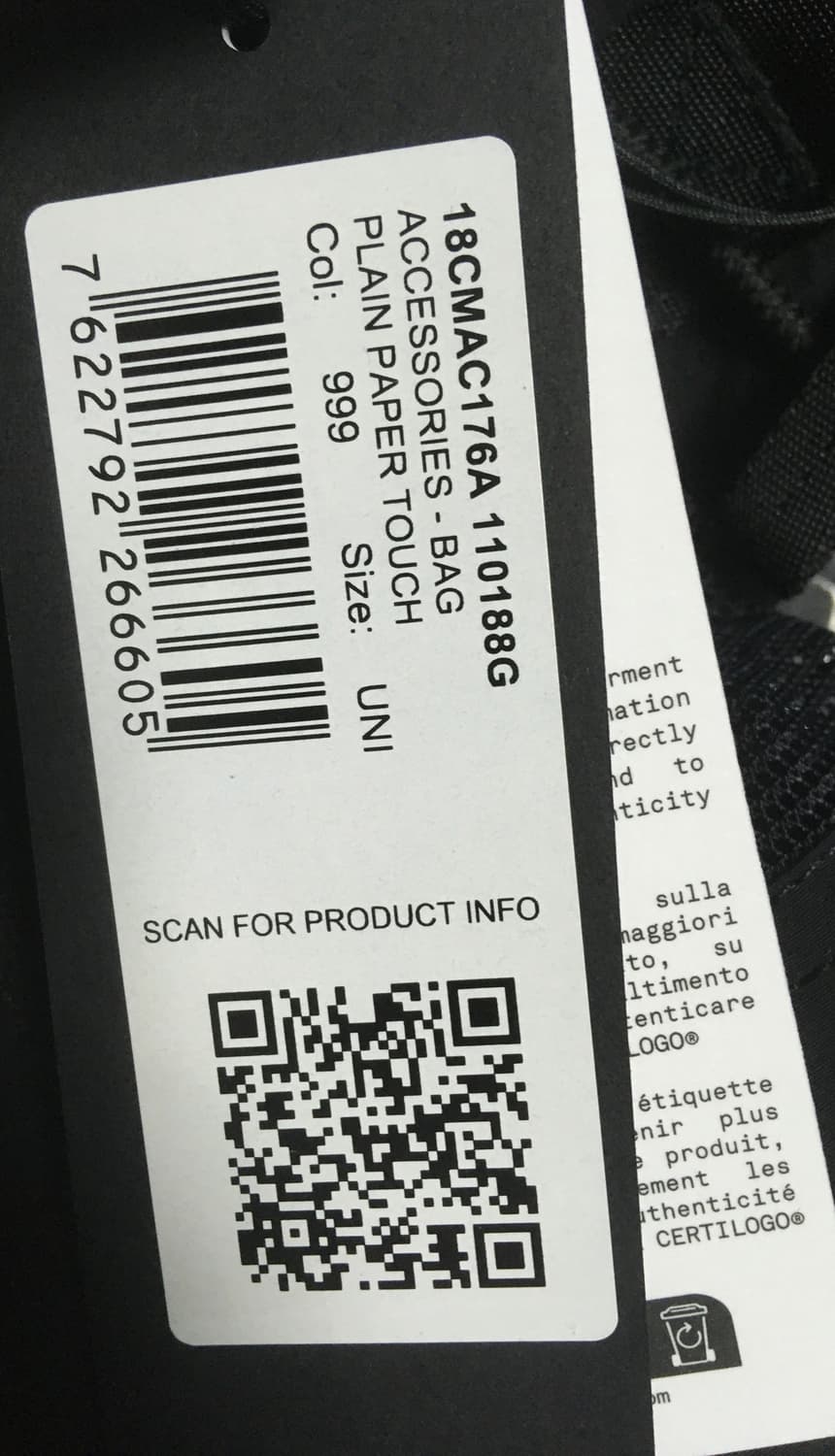 CP컴퍼니 숄더백 블랙 판매합니다  상품이미지9