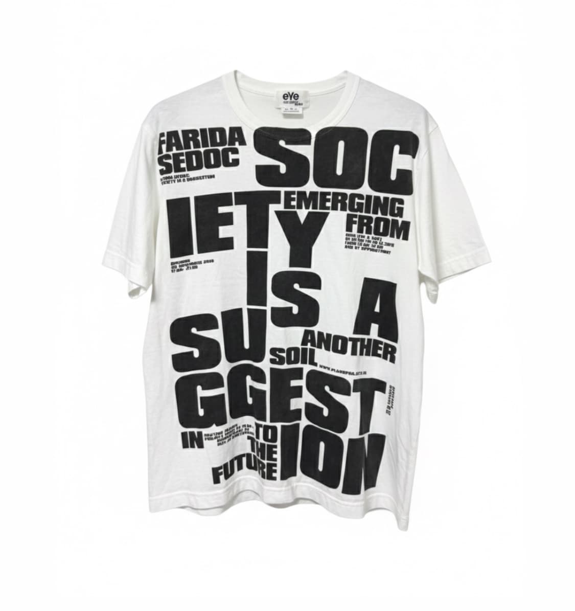 준야와타나베 x 꼼데 반팔 티셔츠 상품이미지1