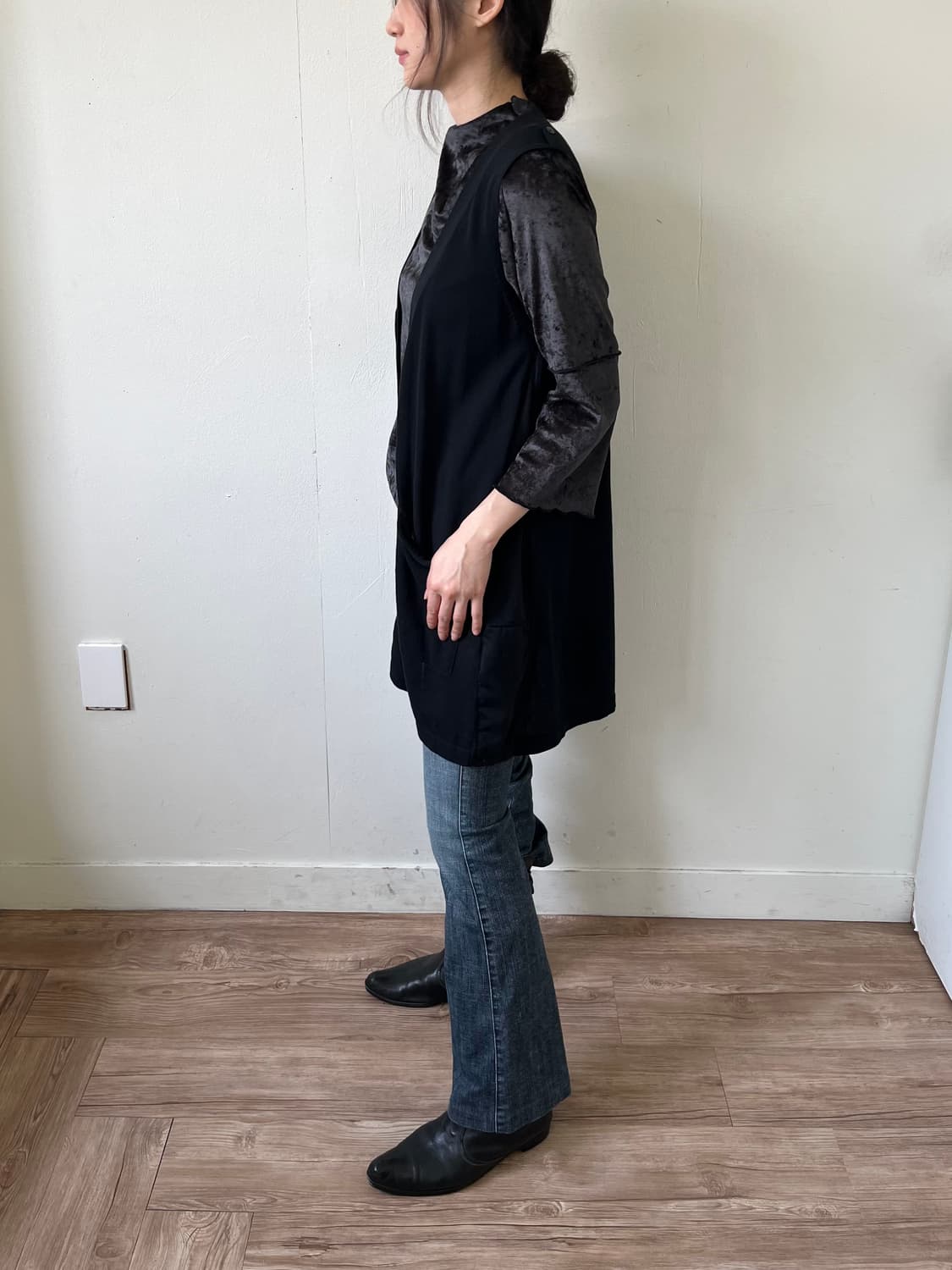 BAPE 아카이브 블랙 가디건 상품이미지9