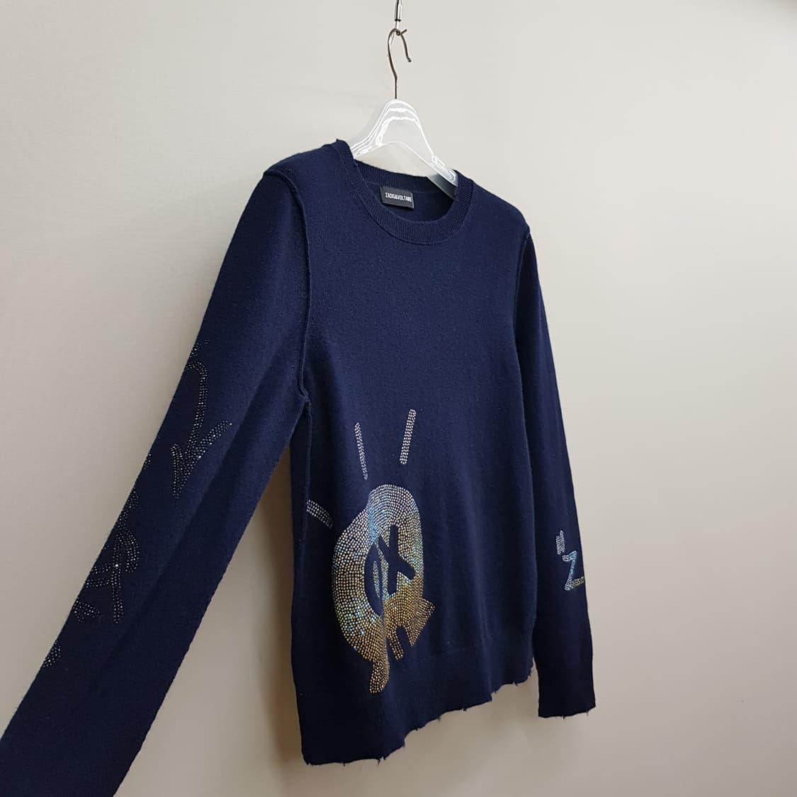 쟈딕앤볼테르 100% 캐시미어 스컬 스톤 니트 M사이즈 상품이미지4