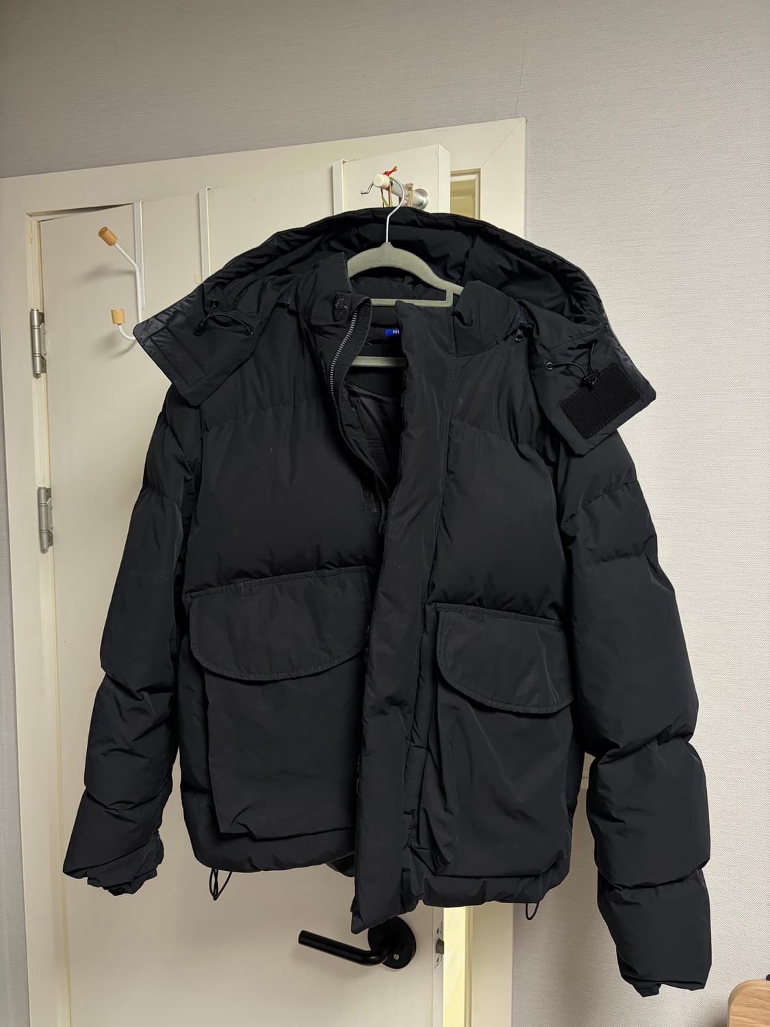 네이더스 구스다운 패딩 블랙 4사이즈 상품이미지2