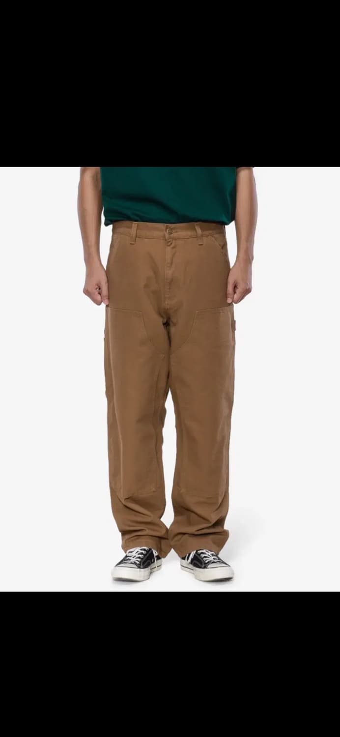 칼하트 윕 CARHARTT WIP 더블니 팬츠 브라운 30/32 상품이미지5