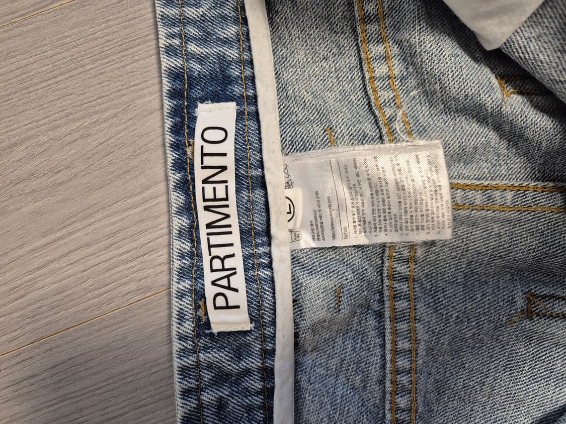 Partimento[파르티멘토] 청바지 상품이미지4