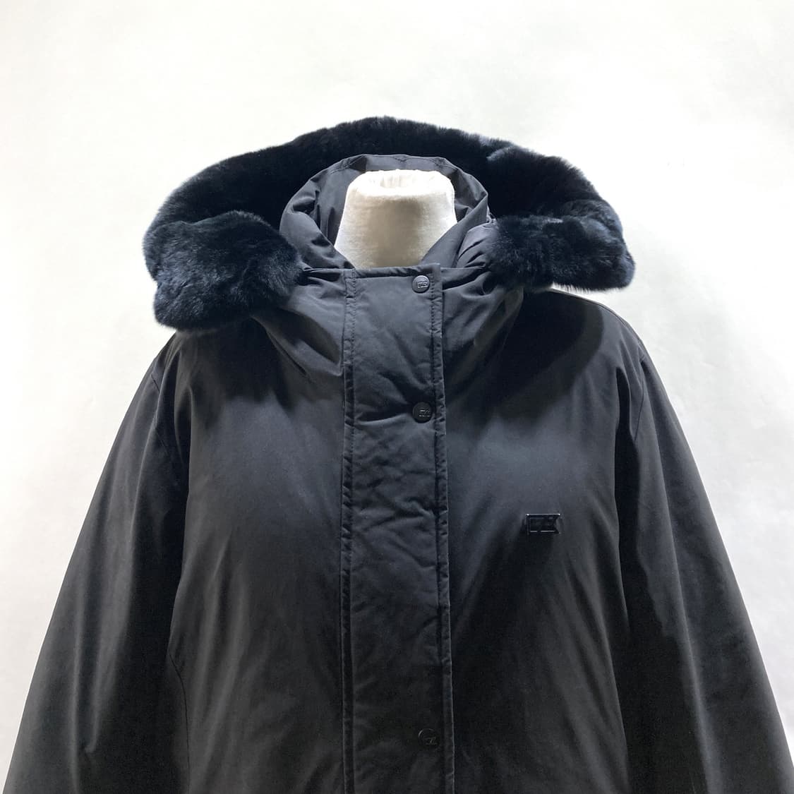 커터앤벅 2022 여성덕다운롱패딩 블랙 100  상품이미지2