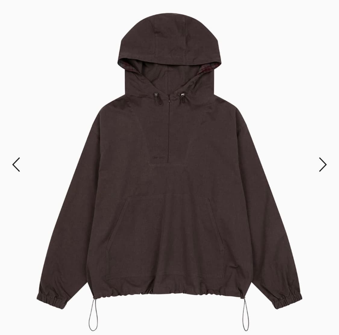 오헤시오 후드 아노락 브라운 상품이미지1