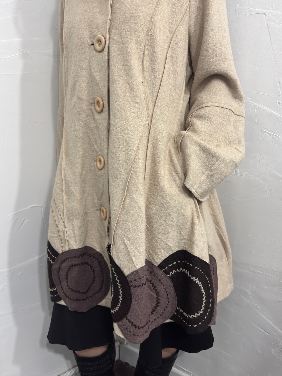 puccio design wool coat 상품이미지6