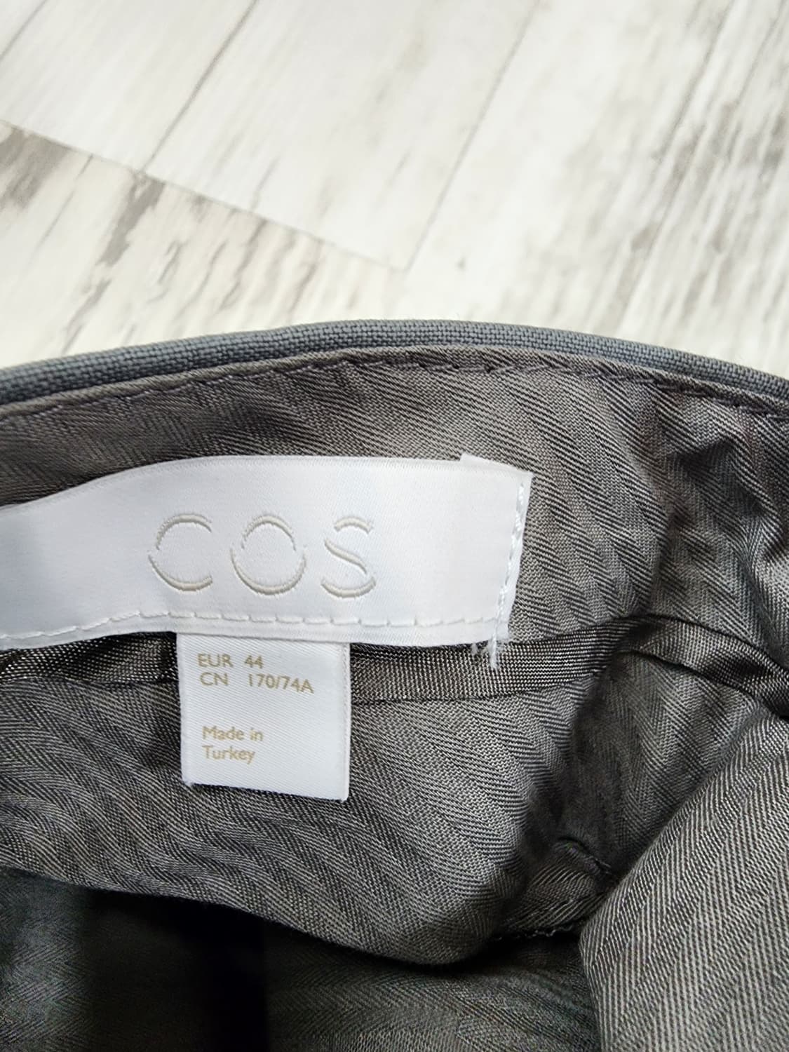 COS 코스 그레이 슬렉스. 울 팬츠 44(30인치) 트라우저 정장 바지 상품이미지5