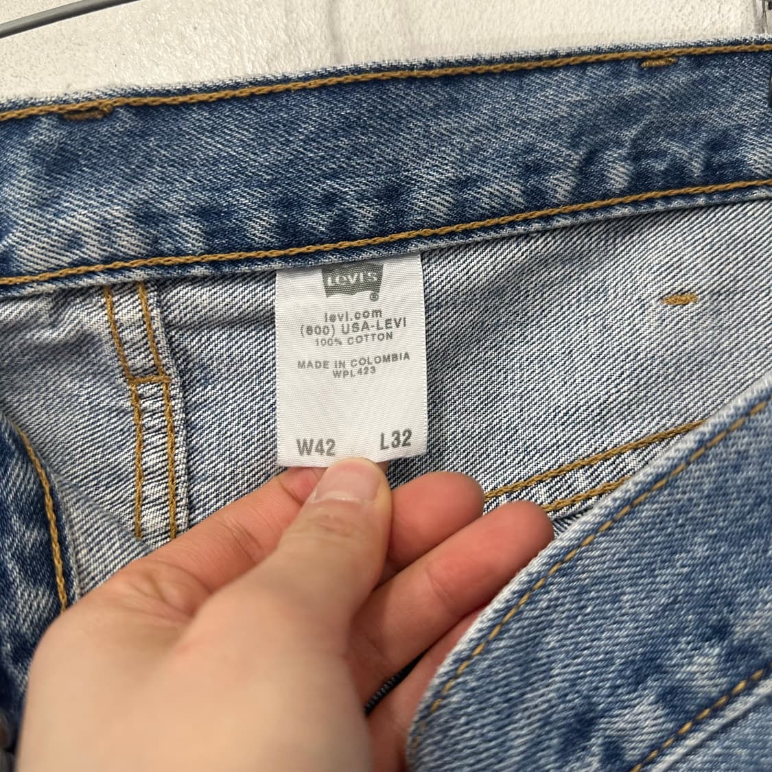 리바이스 501 데님팬츠 상품이미지3