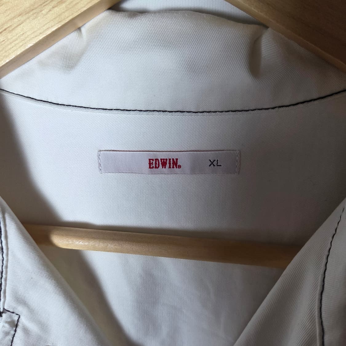 [Edwin] 에드윈 빅포켓 화이트셔츠 상품이미지5