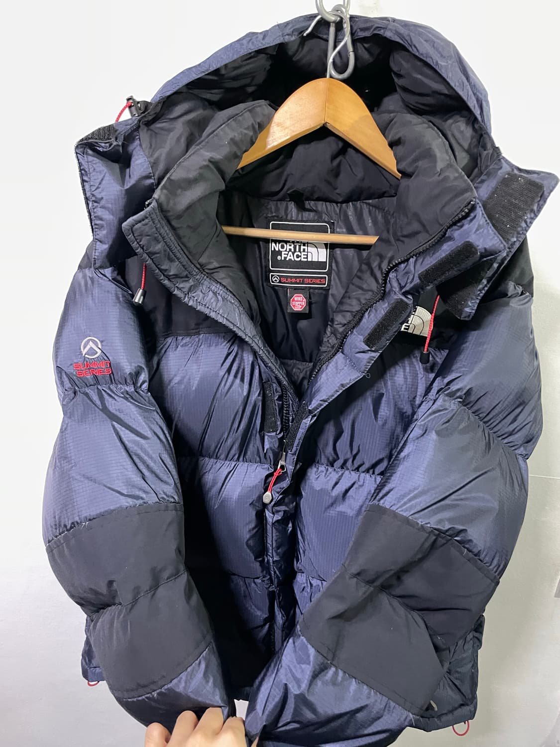 노스페이스 써밋 윈드스토퍼 패딩 L 100-105 퍼텍스 상품이미지7