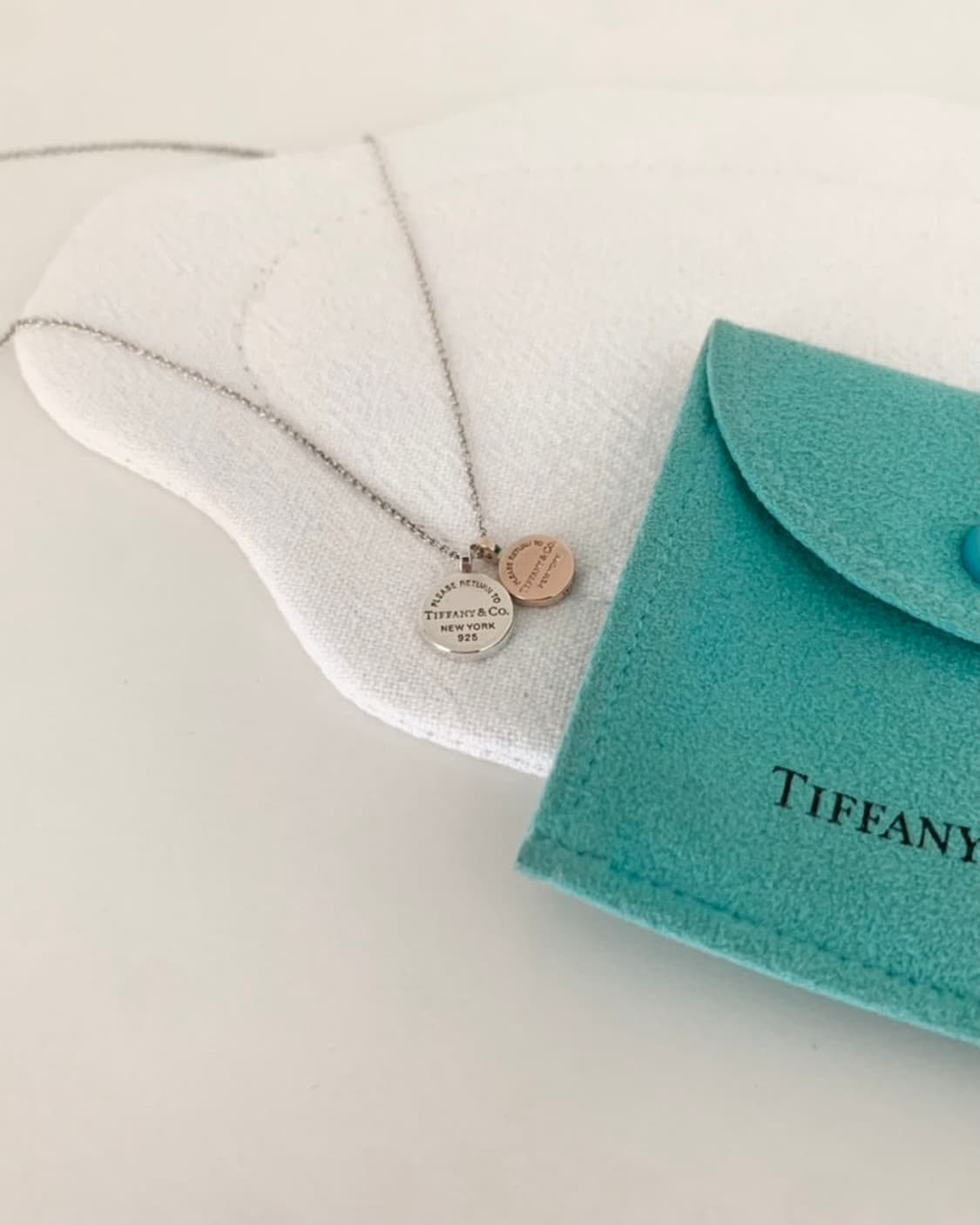 빈티지 티파니앤코 더블 코인 목걸이 상품이미지5