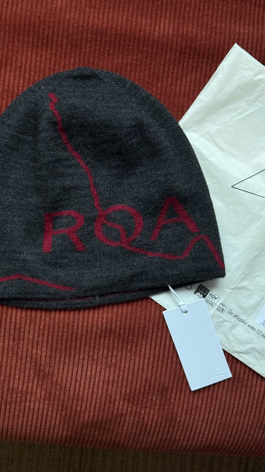 [새상품]ROA 로고 울 비니 상품이미지4