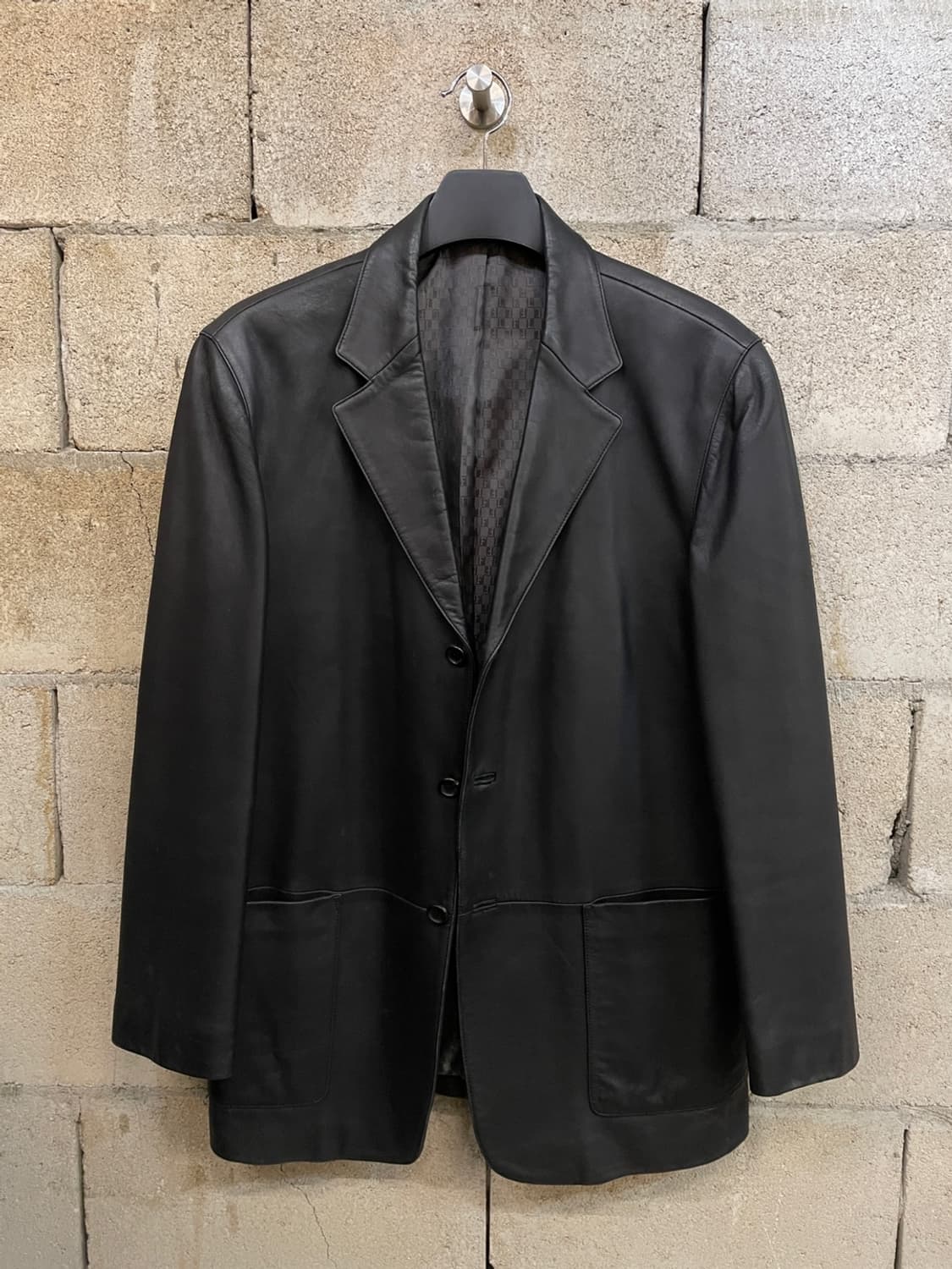런던포그 양가죽 블레이저 자켓 상품이미지1