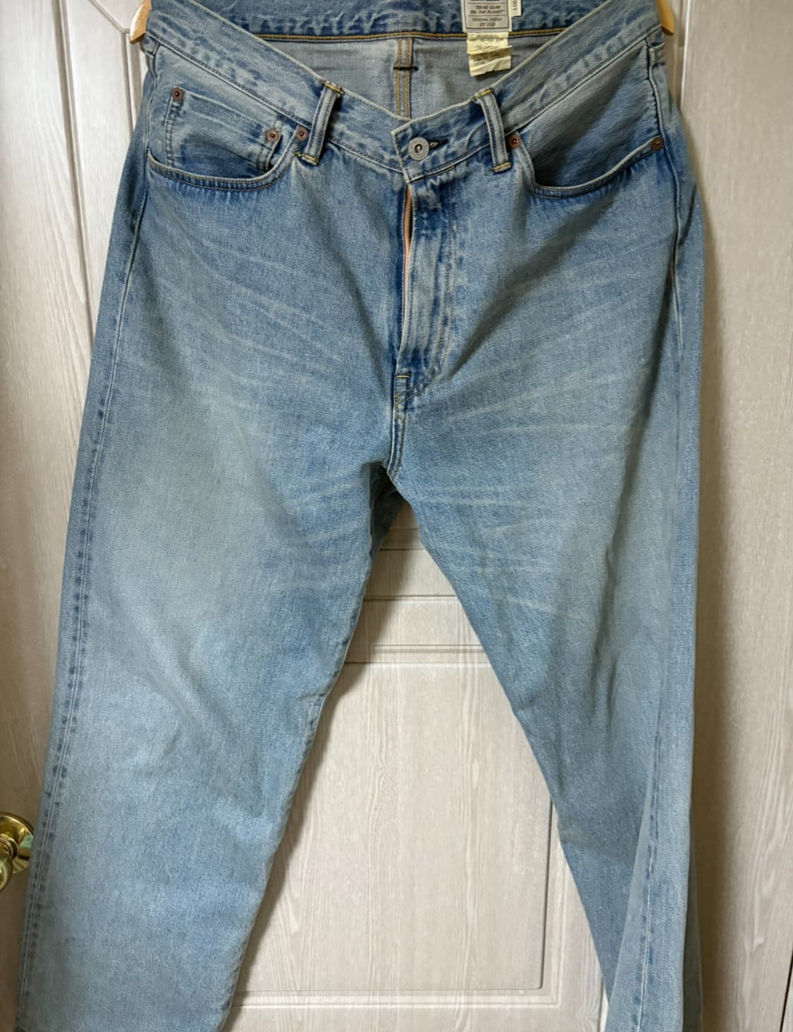 카키스 크로프트 레귤러진 라이트워시 L 상품이미지1