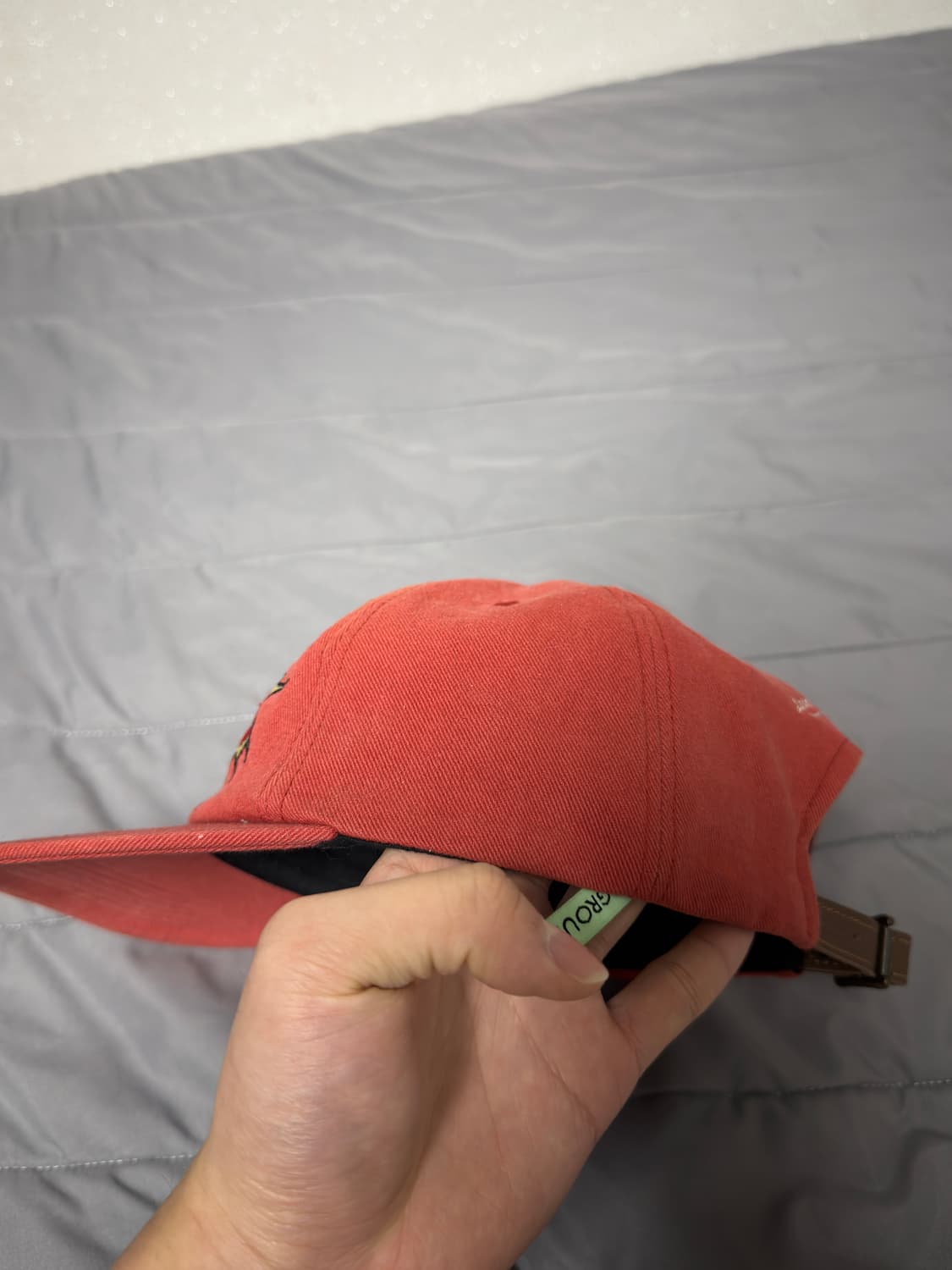 런던언더그라운드 볼캡 레드 상품이미지4