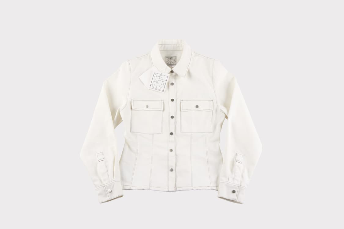 [1] 더액츄얼리 화이트 데님 자켓 상품이미지1